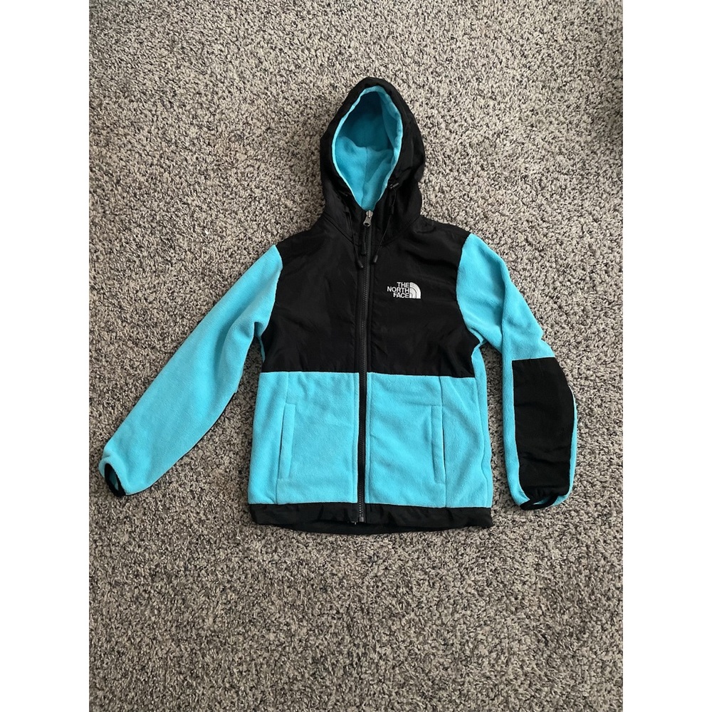 Blue North Face Fleece Jacket Youth